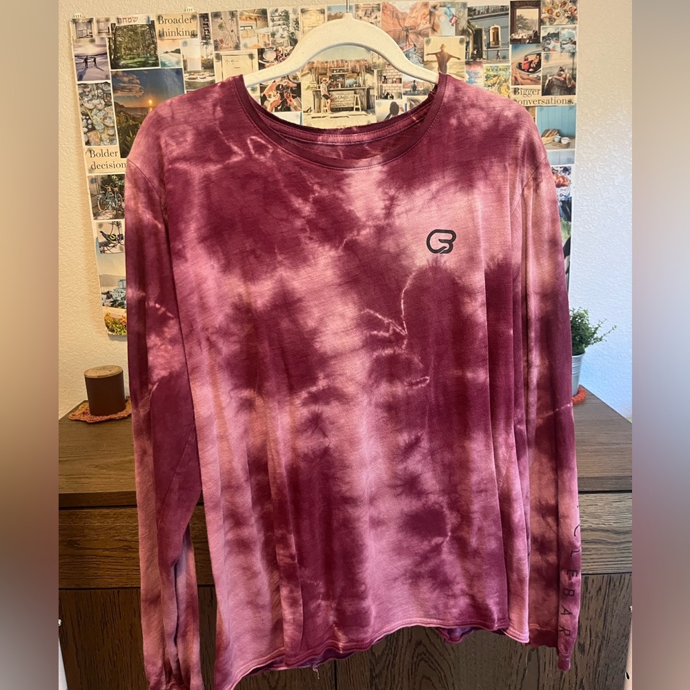 Tie-Dye Cyclebar Long Sleeve Shirt